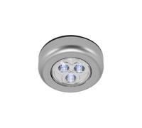 Applique Moderna Lero Plastica Grigio Titanio Led Integrato 0,9W 6500K