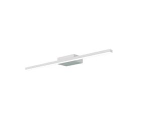 Applique Moderna Line Metallo Bianco Diffusore Acrilico Bianco Led 6W Calda 50Cm