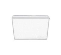 Applique Moderna Lino Plastica Cromo Opaco Led Integrato 15W 4000K