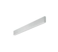 Applique Moderna Linus Alluminio Bianco Led 32W 3000K Luce Calda
