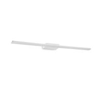 Applique Moderna Make-Up Alluminio Bianco Led 27W 3000K Luce Calda