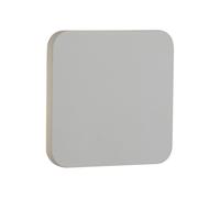 Applique Moderna Malta Pietra - Cemento - Gesso Bianco Led 9W 3000K