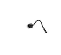 Applique In Metallo Moderna Minispy Nero Led