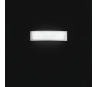 Applique Moderna Overlap Cromo Led Luce Calda Media