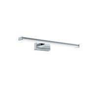 Applique Moderna Pandella 1 Piccola Led Alluminio Cromo E Argento