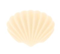 Applique Moderna per la Casa, Applique per Camera da Letto,Da da Parete a Led Tricolore, Applique da Parete in Vetro Opalino a Forma Di Conchiglia, Apparecchio Di Illuminaziper Loft, Corridoi, Balconi