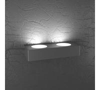 ECCENTRIC APPLIQUE 2 LUCI MONOEMISSIONE GRIGIO ANTRACITE 1156-A2-GA