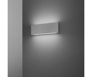 Applique Moderna Pocket Alluminio Grigio Led 24W Dimmerabile Ip65
