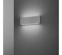 Applique Moderna Pocket Alluminio Grigio Led 24W Dimmerabile Ip65