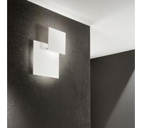 Applique Moderna Post Metallo Bianco Led 48W 3000K Ip20