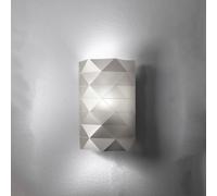 Applique Moderna Prisma Polilux ® Argento 1 Luce E27