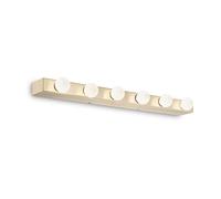 Applique Moderna Prive' Metallo Ottone 6 Luci E14 [EEK: A++]