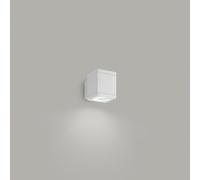 Applique Moderna Quadro Quarondo Bianco 1 Luce