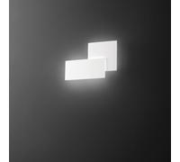 Applique Contemporanea Quantic Alluminio Bianco Led Integrato 23W