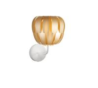Applique Moderna Queen Polilux ® New Gold E Metallo 1 Luce E27