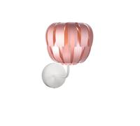 Applique Moderna Queen Polilux ® Pink Metal E Metallo 1 Luce E27