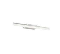 Applique Moderna Riflesso Alluminio Bianco Led 11W 3000K Luce Calda
