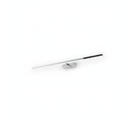 Applique Moderna Riga Metallo Cromo Acrilico Led 12W 3000K