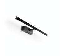 Applique Moderna Riga Metallo Nero Acrilico Led 12W 3000K