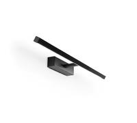 Applique Moderna Riga Metallo Nero Acrilico Led 12W 3000K