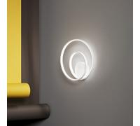 Applique Moderna Ritmo Bianco Led
