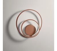 Applique metallo color cannella Ritmo LED 28W CCT 3000K 4000K 6000K CRI?80 220-240V 50/60Hz 2240Lm