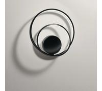 Applique Moderna Ritmo Nero Led