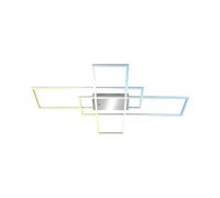 Applique Moderna Roami Metallo Cromo Led Integrato 50W 3000K
