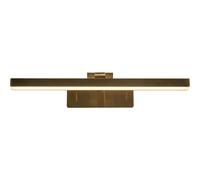 Applique Moderna Rodi Acciaio Ottone Policarbonato Led 8,9W 3000K