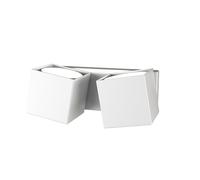 Applique Moderna Rotation Metallo Bianco 2 Luci Gx53 [EEK: A++]