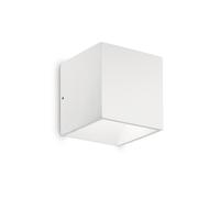 Applique Moderna Rubik Alluminio Bianco Led 8,5W 4000K Luce Naturale [EEK: A++]