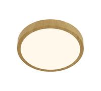 Applique Moderna Runa Wood Metallo Effetto Legno Led Integrato 16W 3000K [EEK: A++]