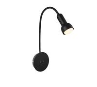 Applique Moderna Seng Metallo Nero 1 Luce E14 [EEK: A++]