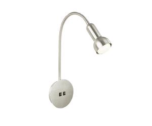 Applique Moderna Seng Metallo Nichel Satinato 1 Luce E14