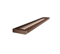 Applique Moderna Slim Metallo Marrone Led 18W Dimmerabile Ip20