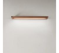 Applique Moderna Slim Metallo Marrone Led 24W Dimmerabile Ip20
