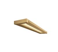 Applique Moderna Slim Metallo Oro Led 18W Dimmerabile Ip20