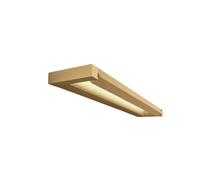 Applique Moderna Slim Metallo Oro Led 18W Dimmerabile Ip20