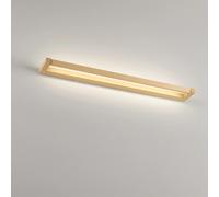 Applique Moderna Slim Metallo Oro Led 24W Dimmerabile Ip20