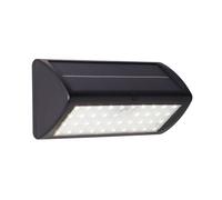 Applique Moderna Solare Policarbonato Nero Bianco Led 5W 3000K