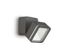 LAMPADA DA PARETE OMEGA AP SQUARE ANTRACITE 4000K