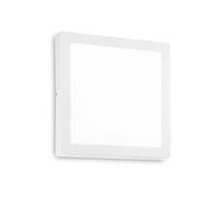 Applique Moderna Square Universal Alluminio-Plastiche Bianco Led 36W 3000K D40