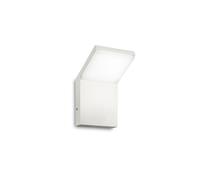 Applique Moderna Style Alluminio Bianco Led 9W 4000K Luce Naturale