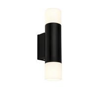 Applique Moderna Sujos Metallo Nero 2 Luci Gu10 3000K [EEK: A++]