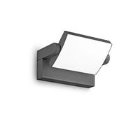 Ideal Lux SWIPE Lampada LED da parete per esterni Down Antracite, 3000K, IP54