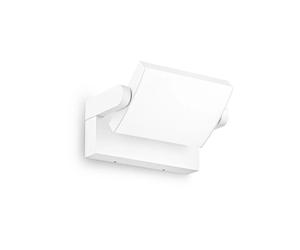 Applique Moderna Swipe Alluminio Bianco Led 20,5W 3000K Luce Calda