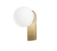 Applique Moderna Talia Alluminio Ottone Led 8W 3000K Ip44