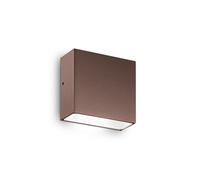 Applique Moderna Tetris-1 Alluminio Coffee 1 Luce 3W 3000K Luce Calda [EEK: A++]