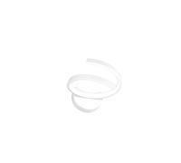 TORNADO APPLIQUE ROUND BIANCO 1163-A-BI