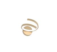 Applique Moderna Tornado Alluminio Oro Led 12W [EEK: A++]